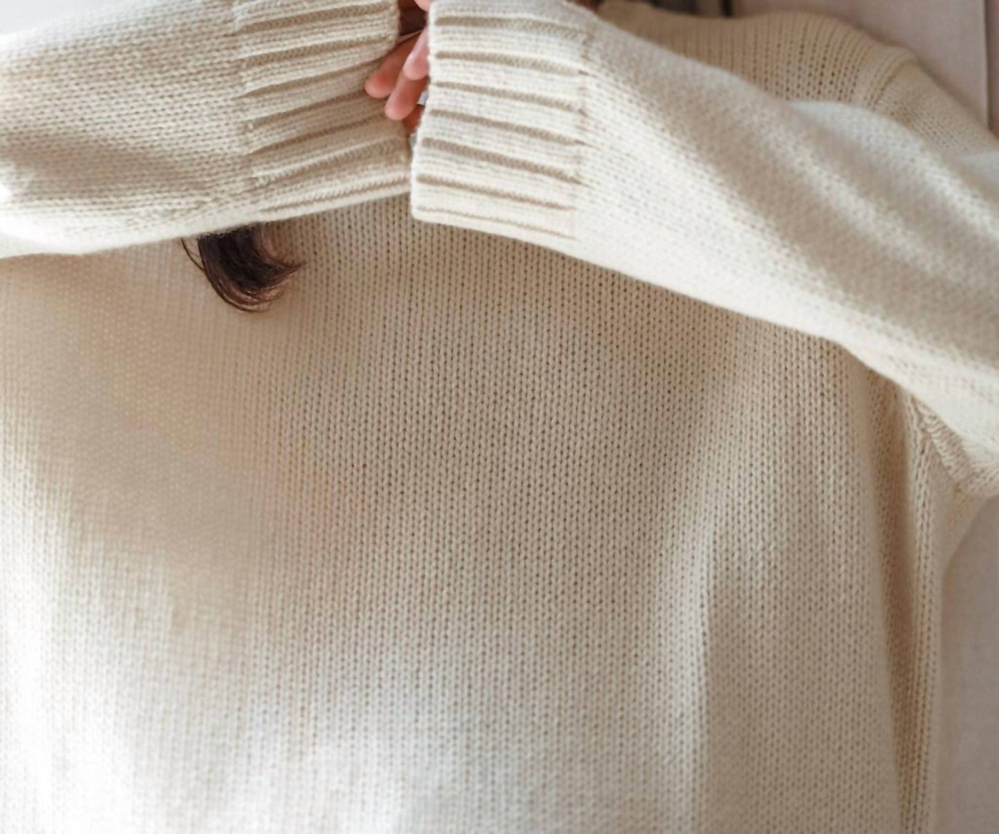 Cashmere Amelia Crewneck Sweater