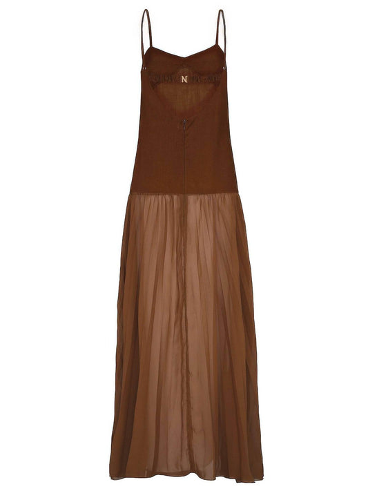 Nelblu - Brisa Linen Strap Maxi Dress - Rack Hunt -