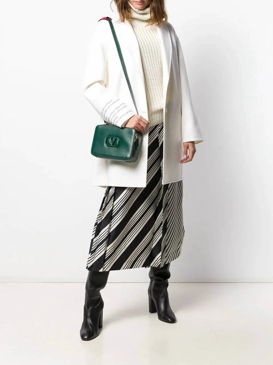 Valentino - Women's Poem Detail Single Breasted Coat - Rack Hunt