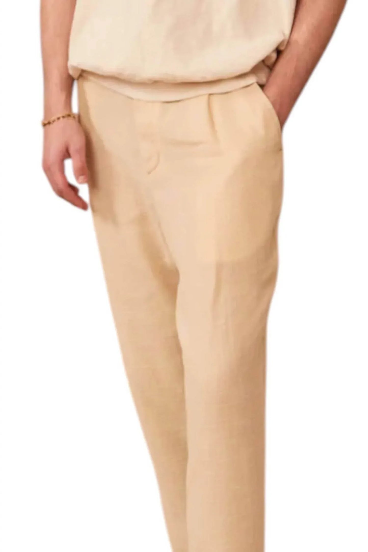 AARC55 - Single Pleat Tapered Trouser - Rack Hunt