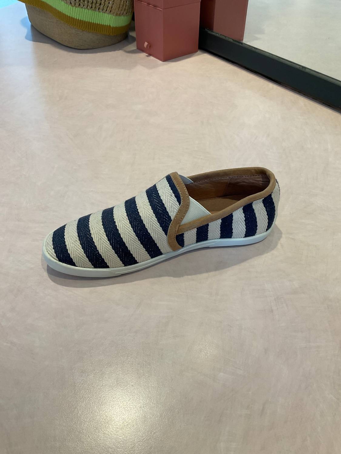 Women's Stripe Slip-on Sneakers