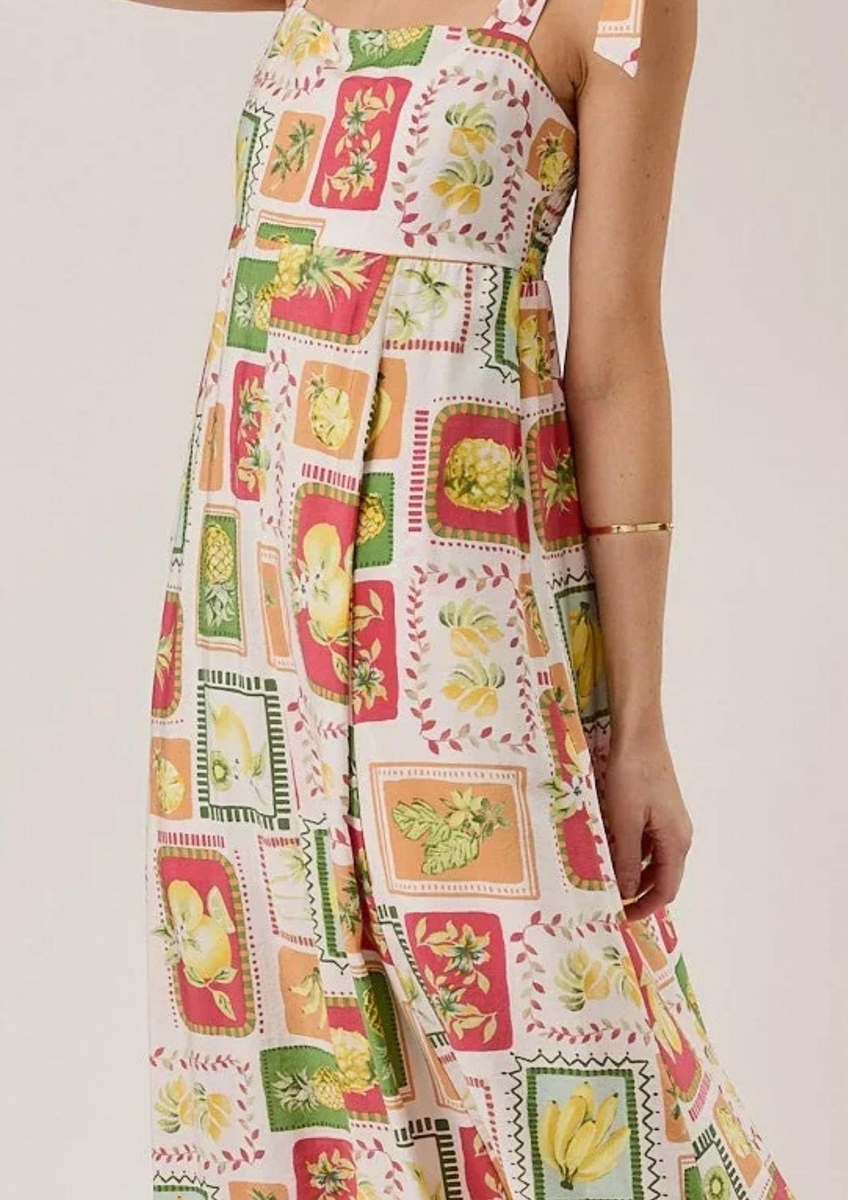 Tropical Midi Dress