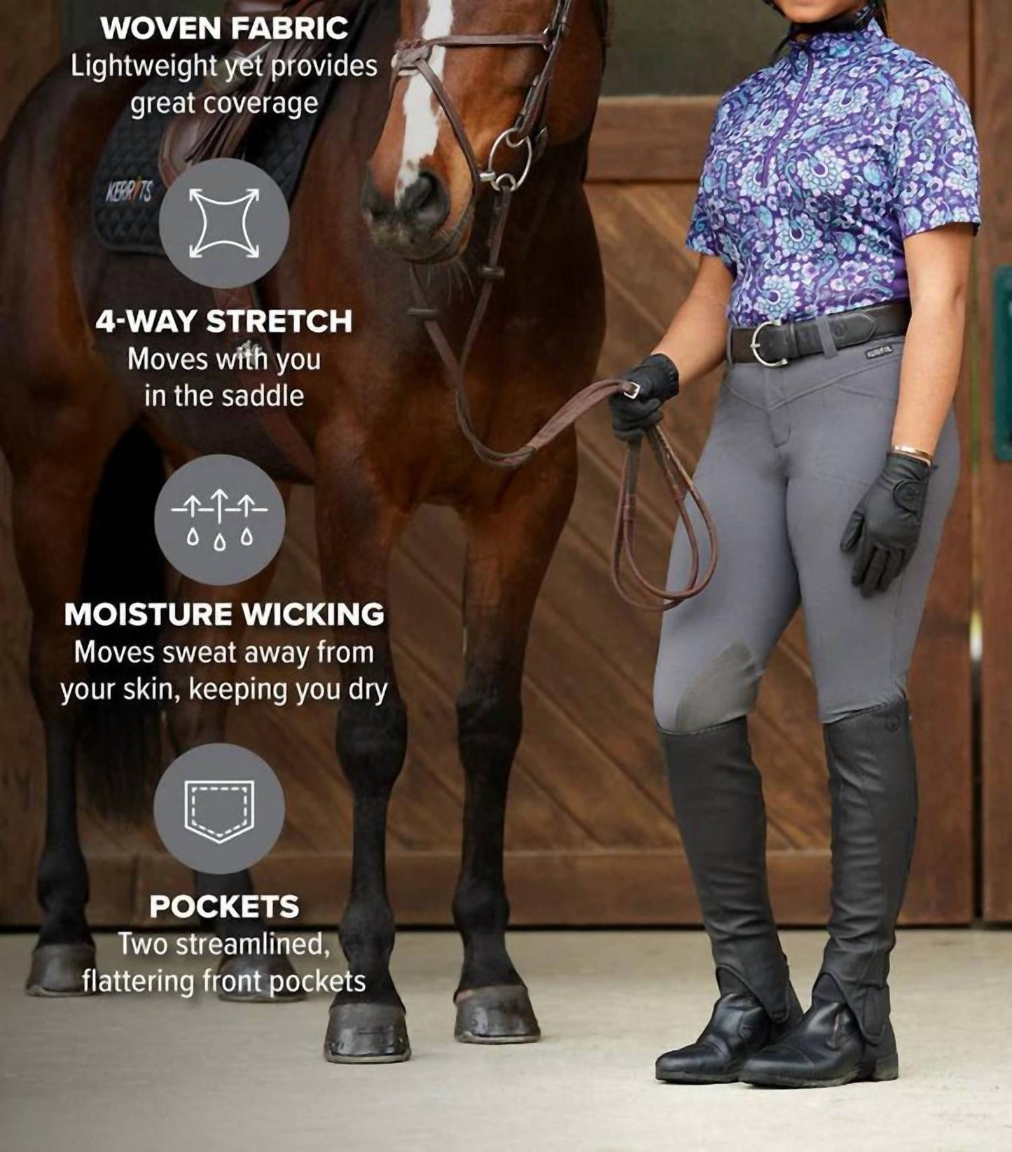 Women's Crossover Ii Knee Patch Breech Pants