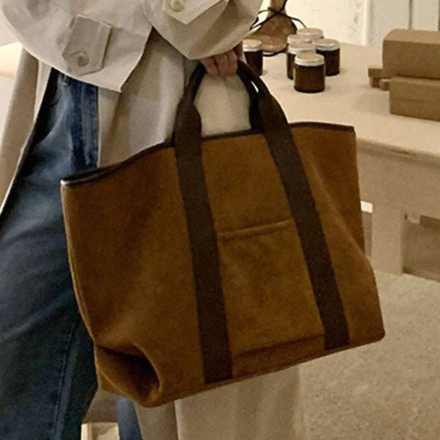 Women's Slouchy Tote Large Bag