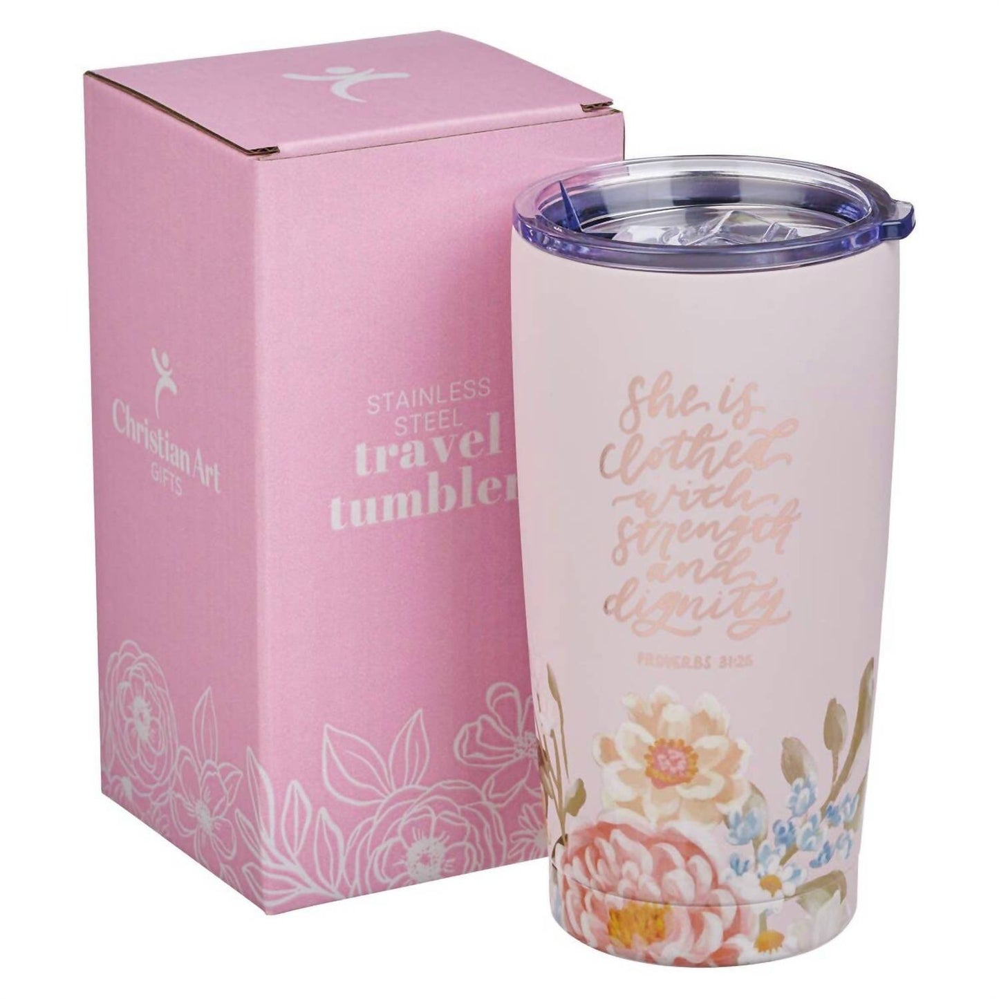 Strength & Dignity Prov. 31:25 Tumbler