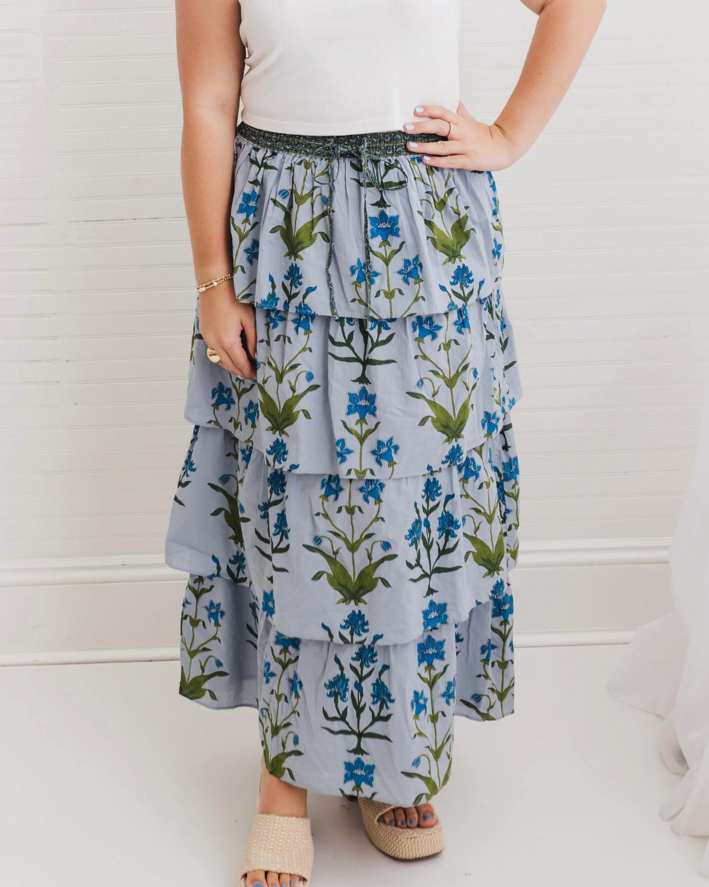 Cascade Maxi Skirt