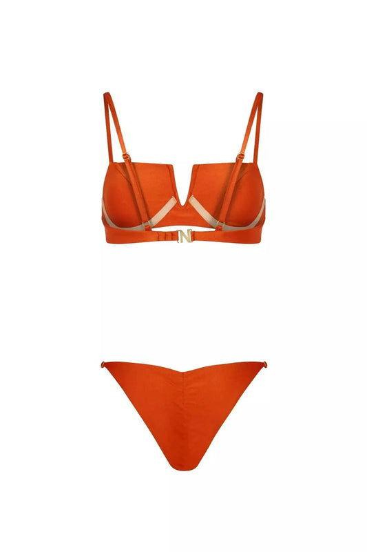 Nelblu - Era Brassiere-like Bikini Top And Bottom Set - Rack Hunt