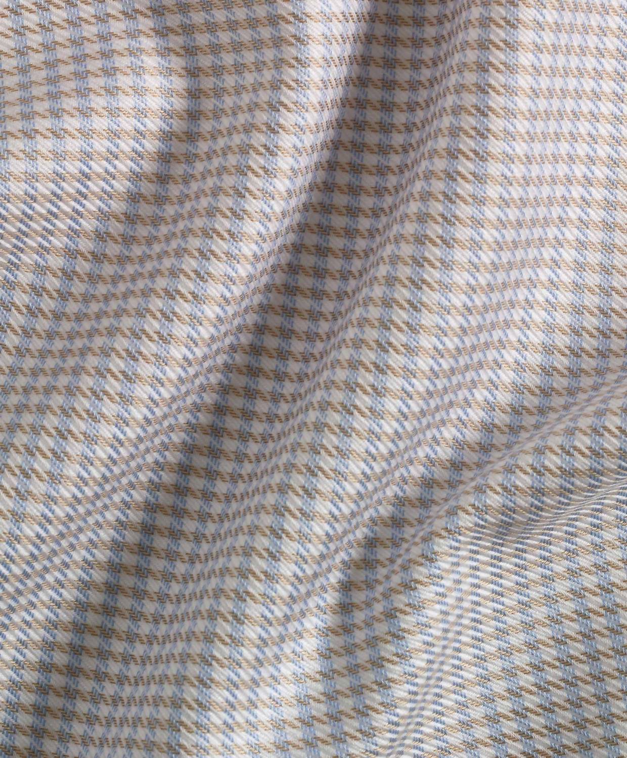 Sky And Dune Twill Checkered Shirt
