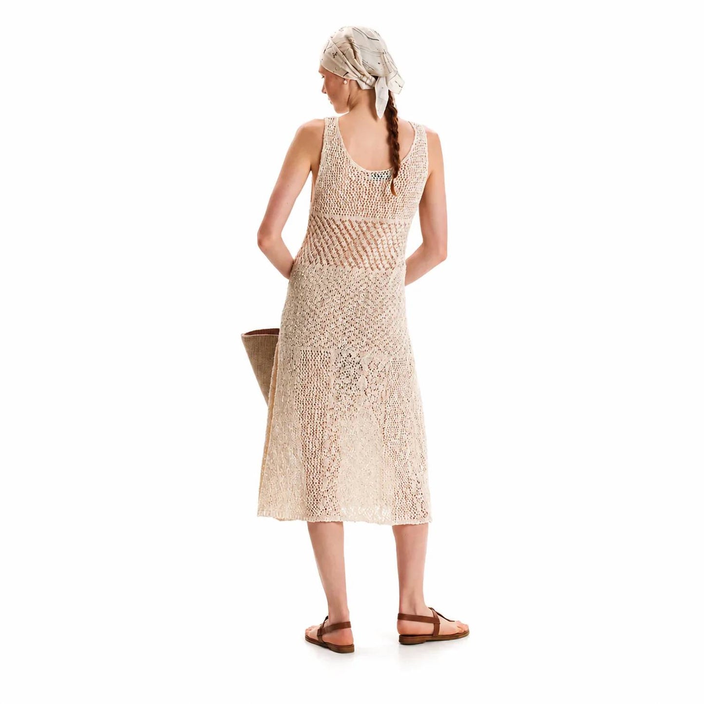 Grunge Romance Midi Dress