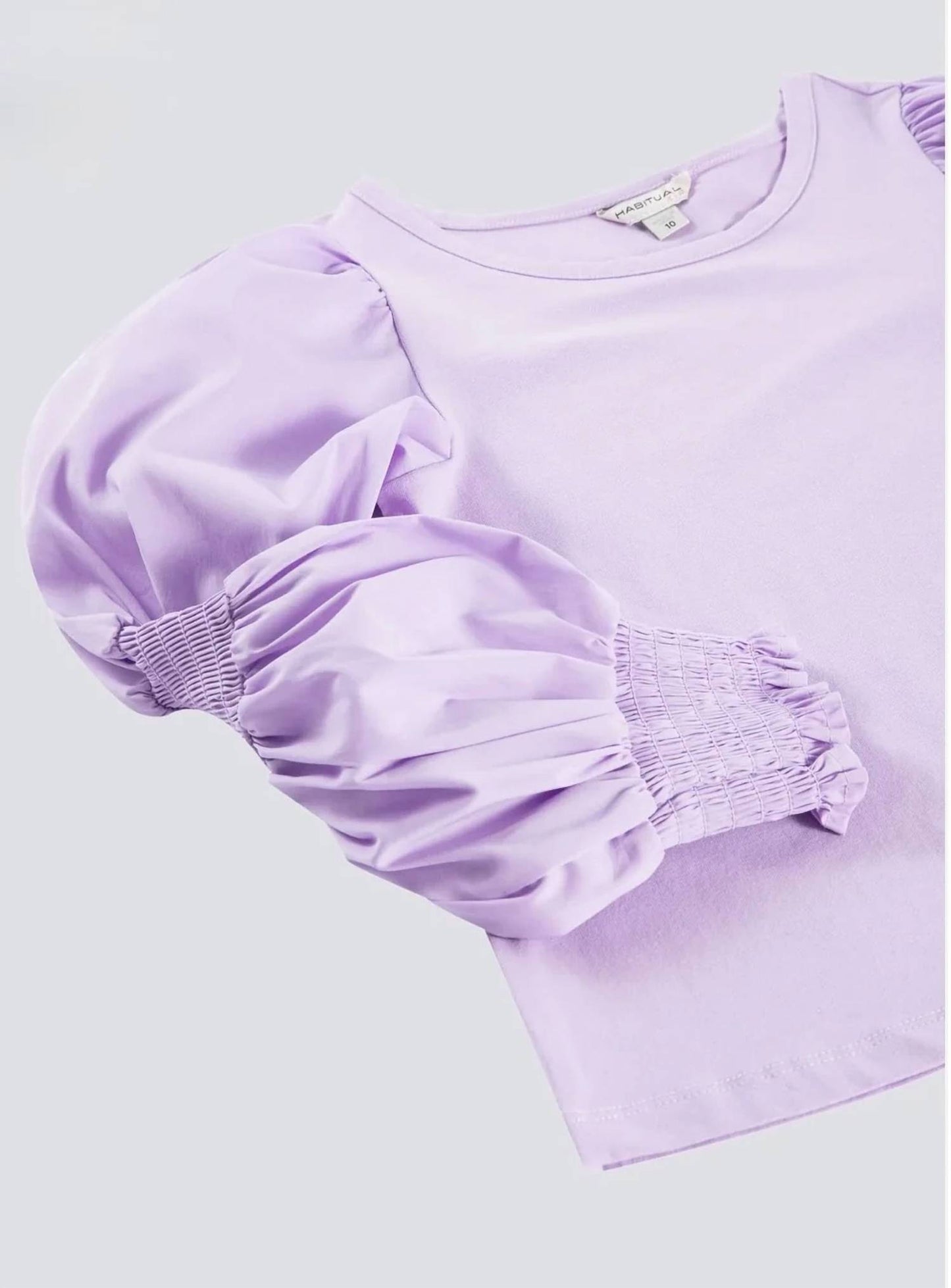 Girls Puff Sleeve Top