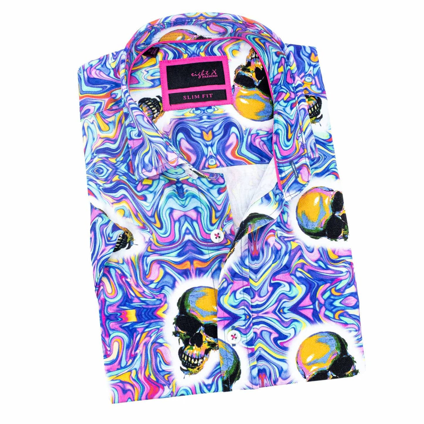 Wicked Trip Short Sleeve Button Down Shirt