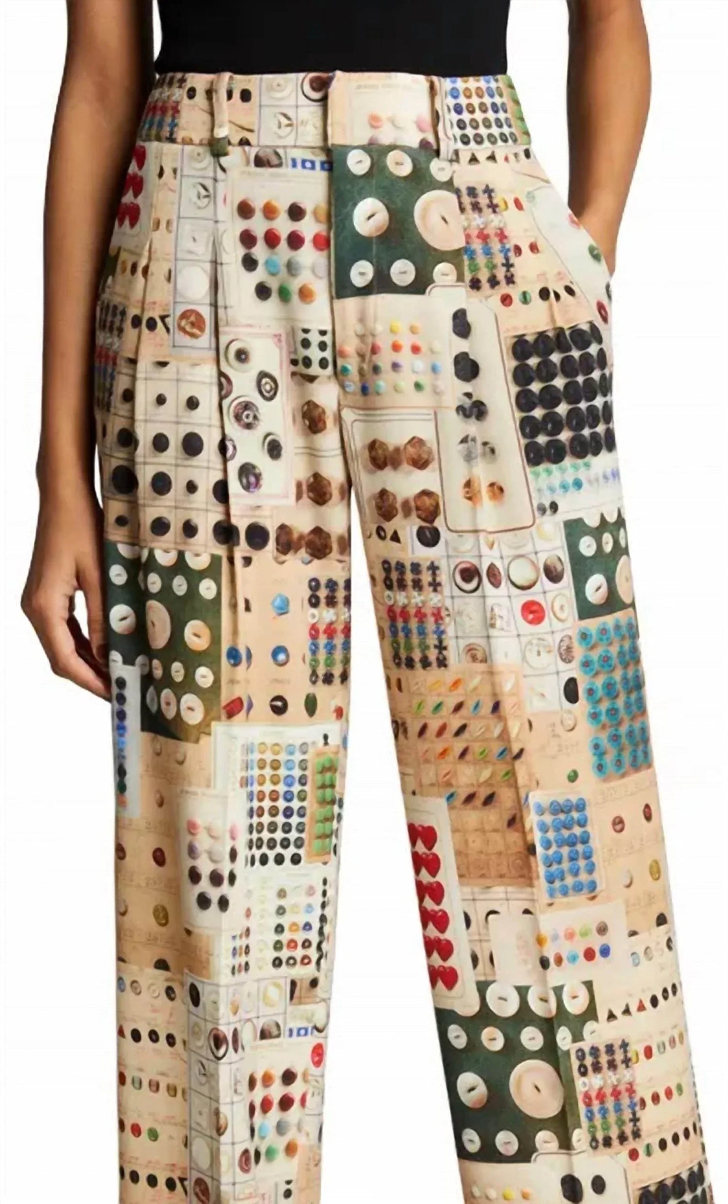 Libertine - Button Card Shoppe Pleated Pants - Rack Hunt