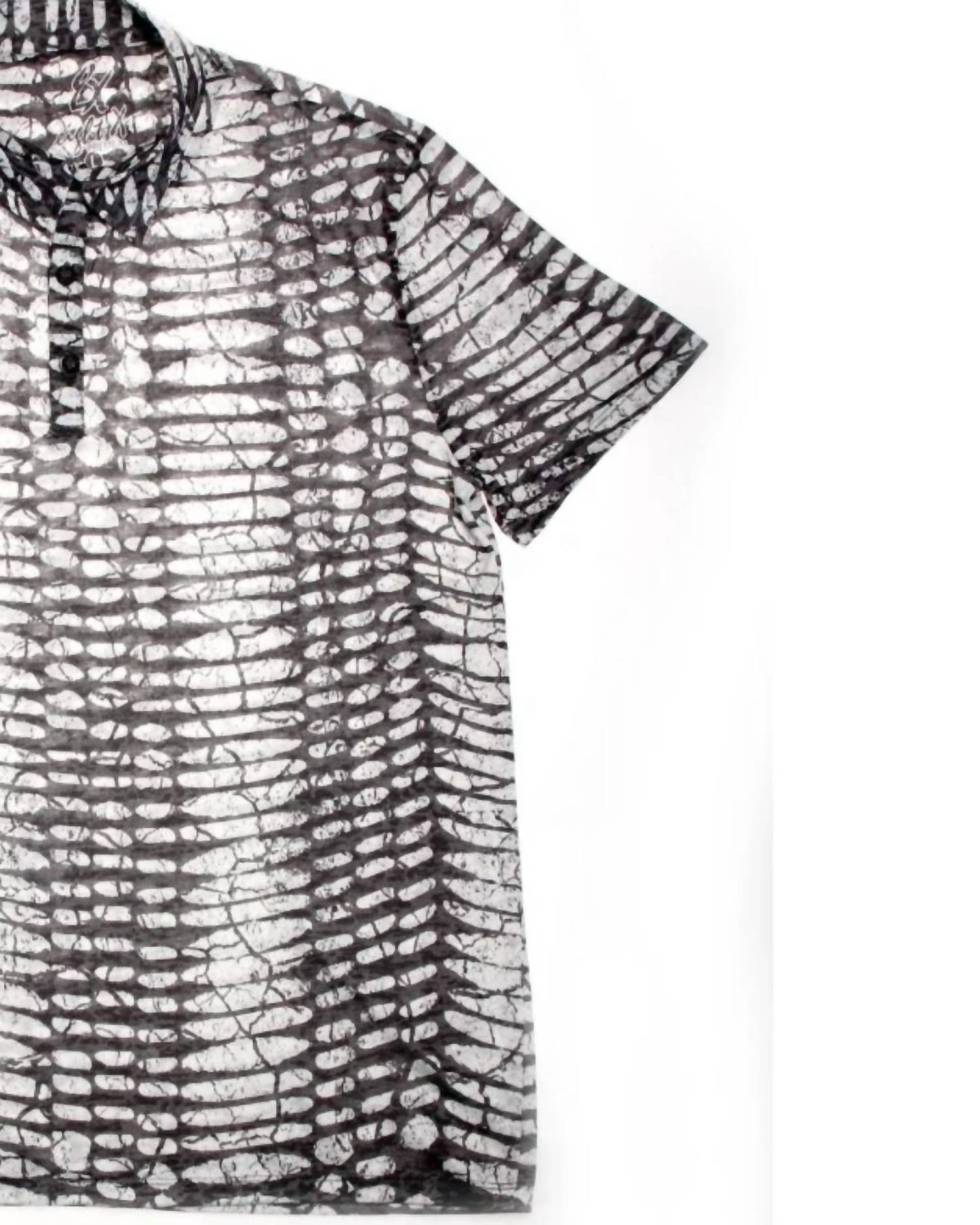 Men's Printed Polo Shirt