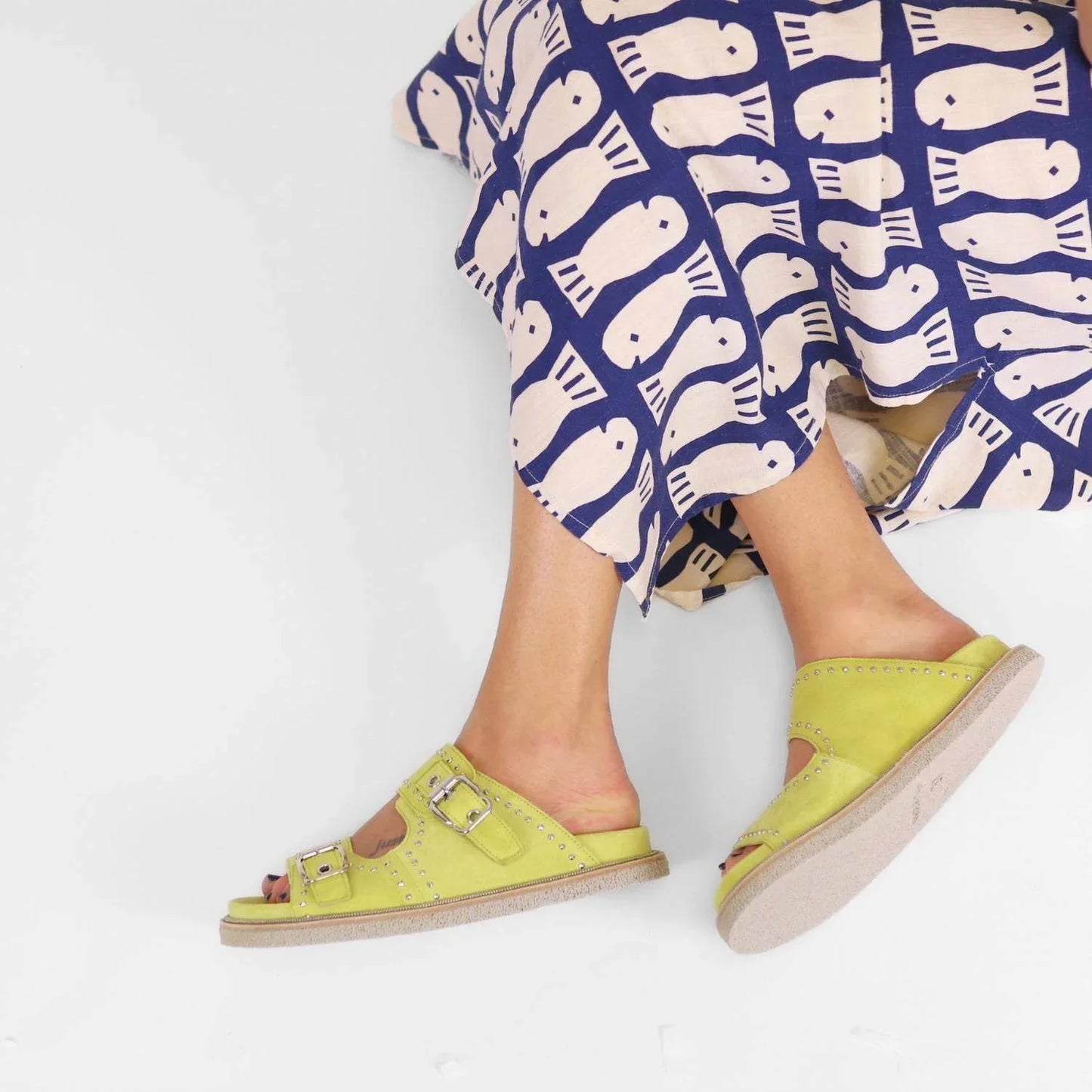 Laura Bellariva - Women Porox Dust Studs Sandals - Rack Hunt