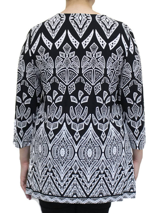 Women's Mari Print Top