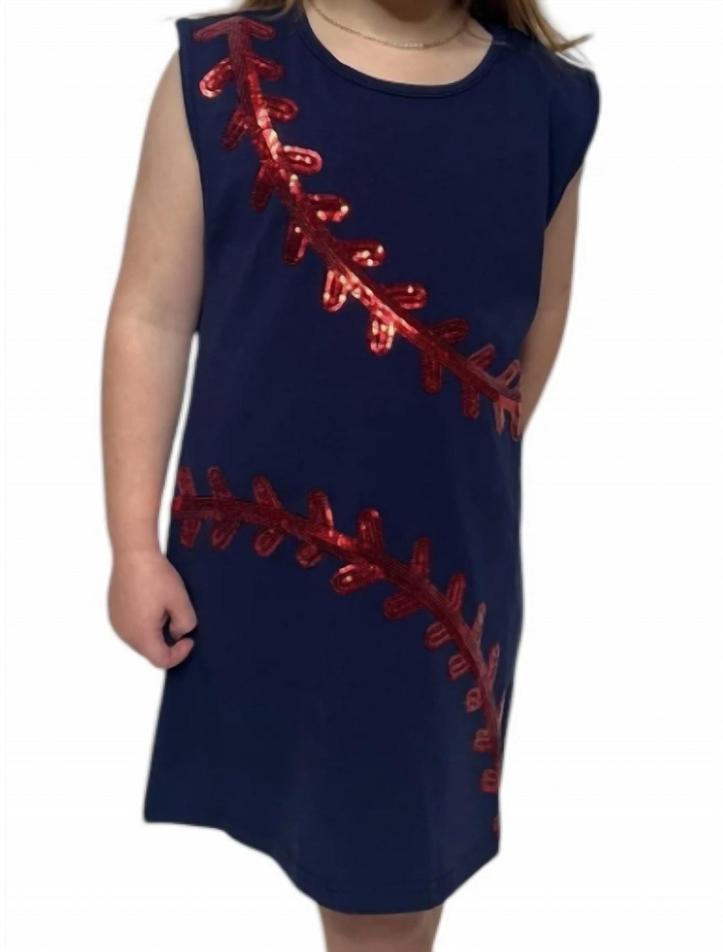 Baseball Sequin Dress