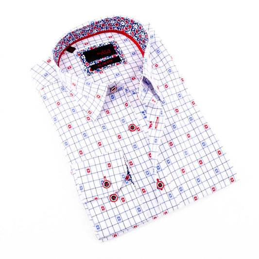 Jacquard Shirt With Trim