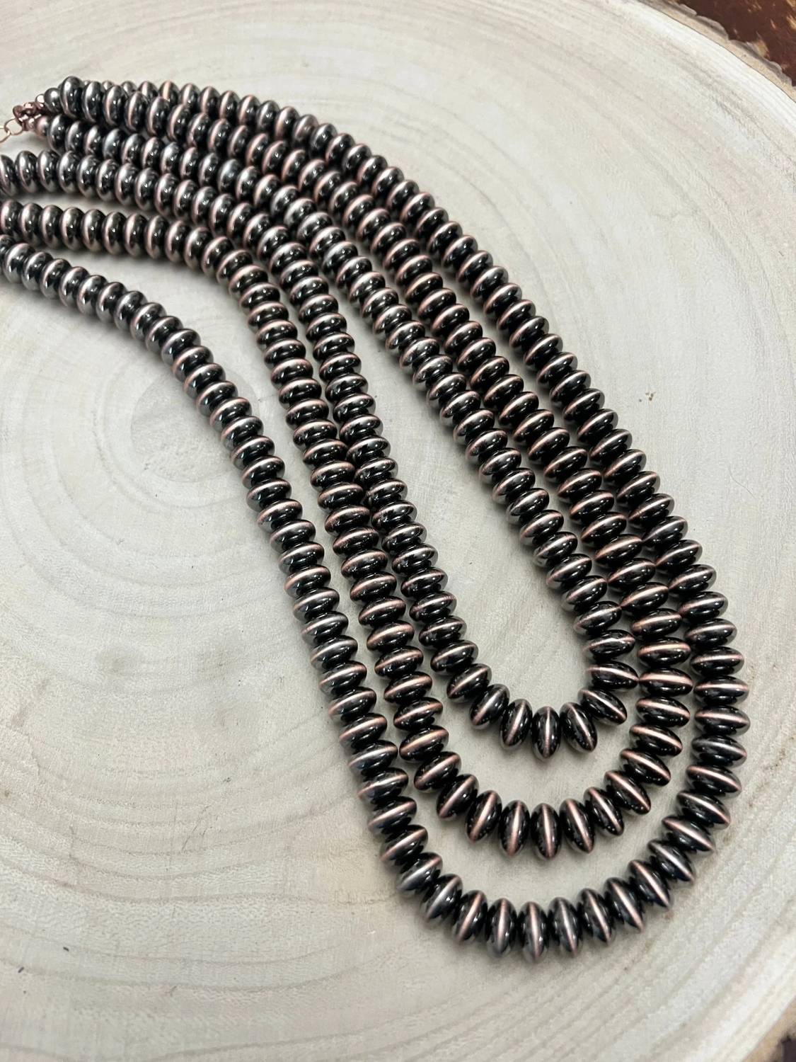 Women's Western 3-strand Faux Saucer Necklace