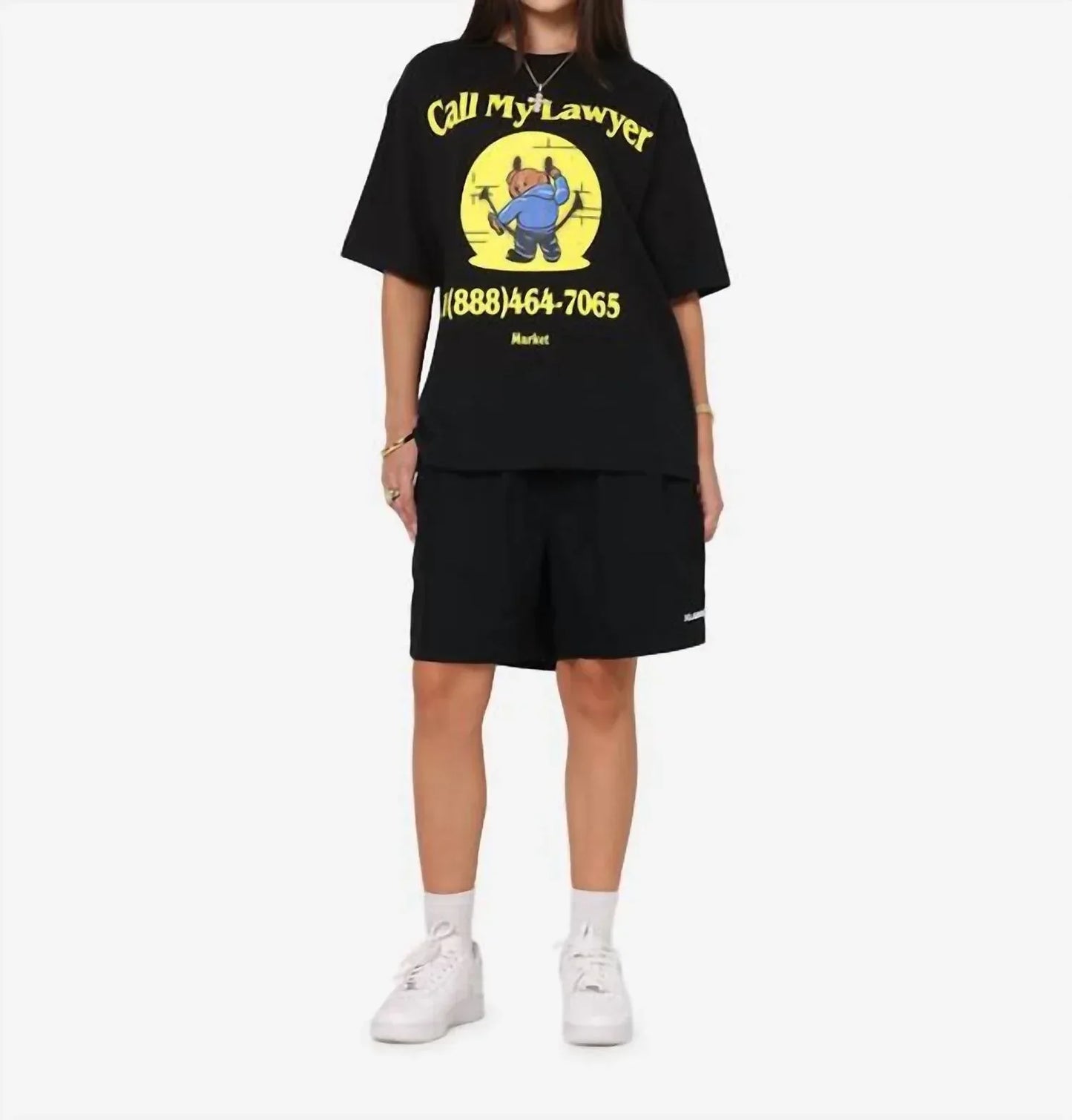 MARKET - Call My Lawyer Spray Can Bear T-shirt - Rack Hunt