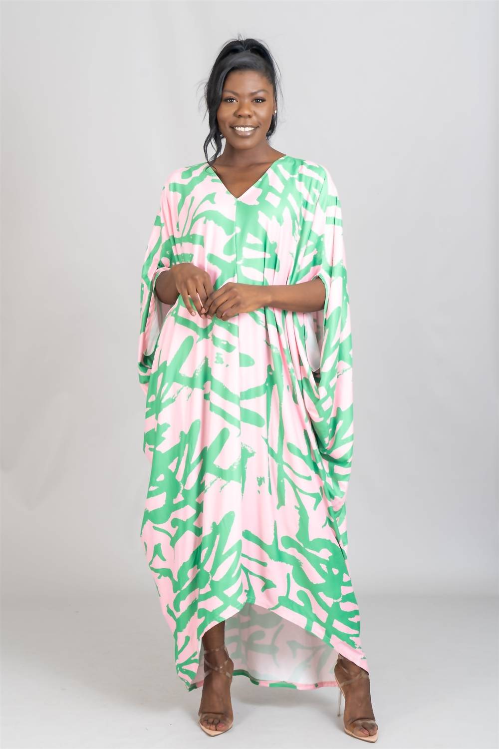 Royal Flow Kaftan Dress