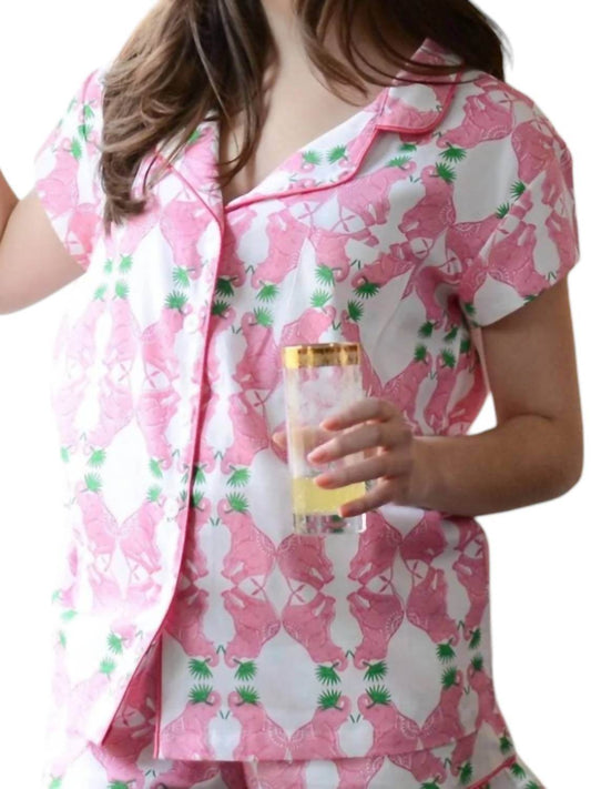 Jaye's Studio - Ruffled Pajama Summer Set - Rack Hunt -