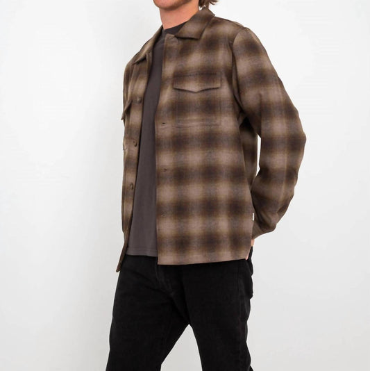 Criss Plaid Overshirt