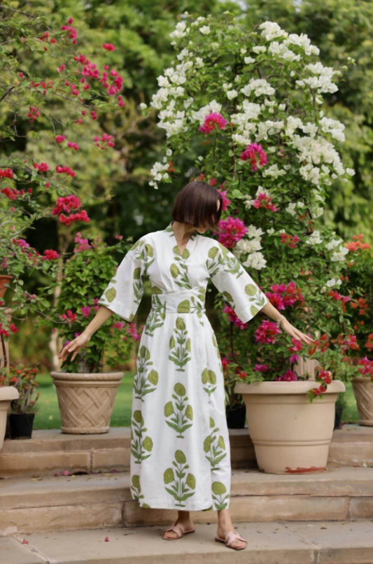 Maison Marigold - Como Wrap Maxi Dress - Rack Hunt -