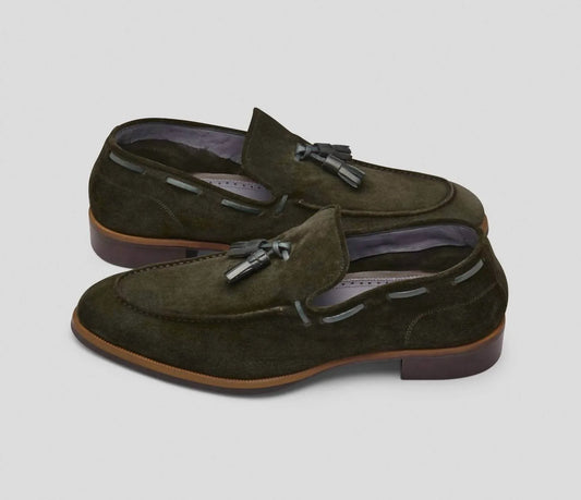 Scarpe di Bianco - Men's Napoli Suede Loafer - Rack Hunt