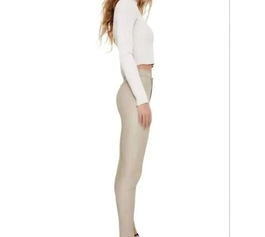 Zara - Coated Skinny Leggings - Rack Hunt