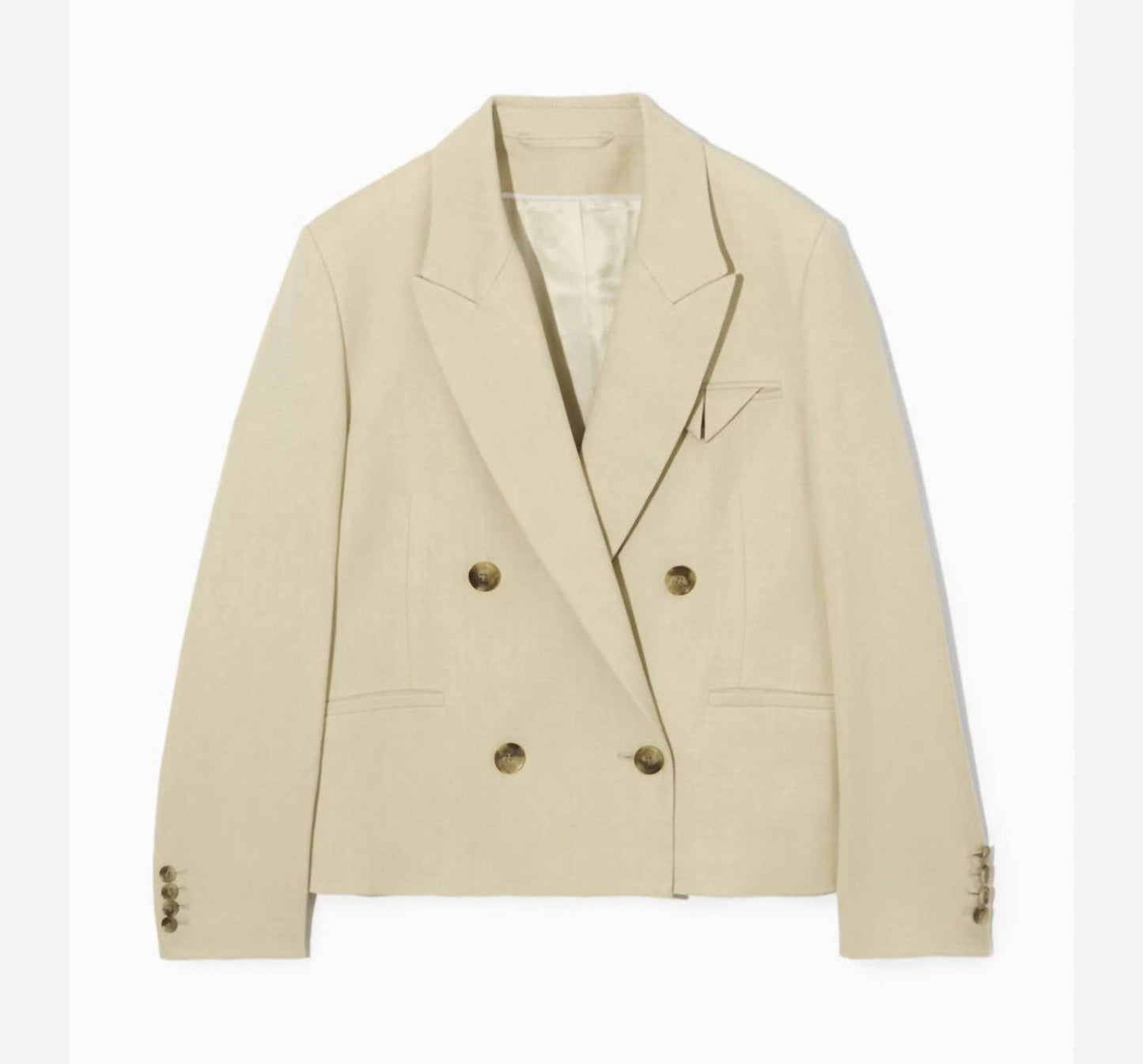 COS - Double Breasted Cropped Blazer - Rack Hunt -