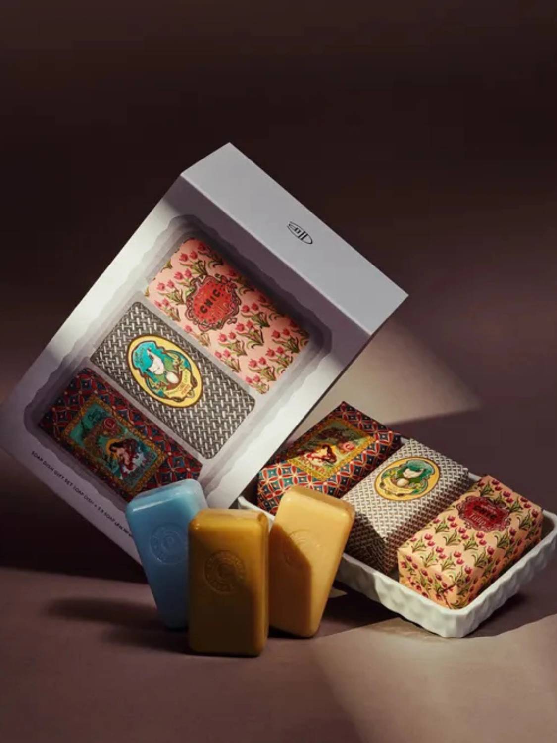 Soap Dish Gift Set With Dish