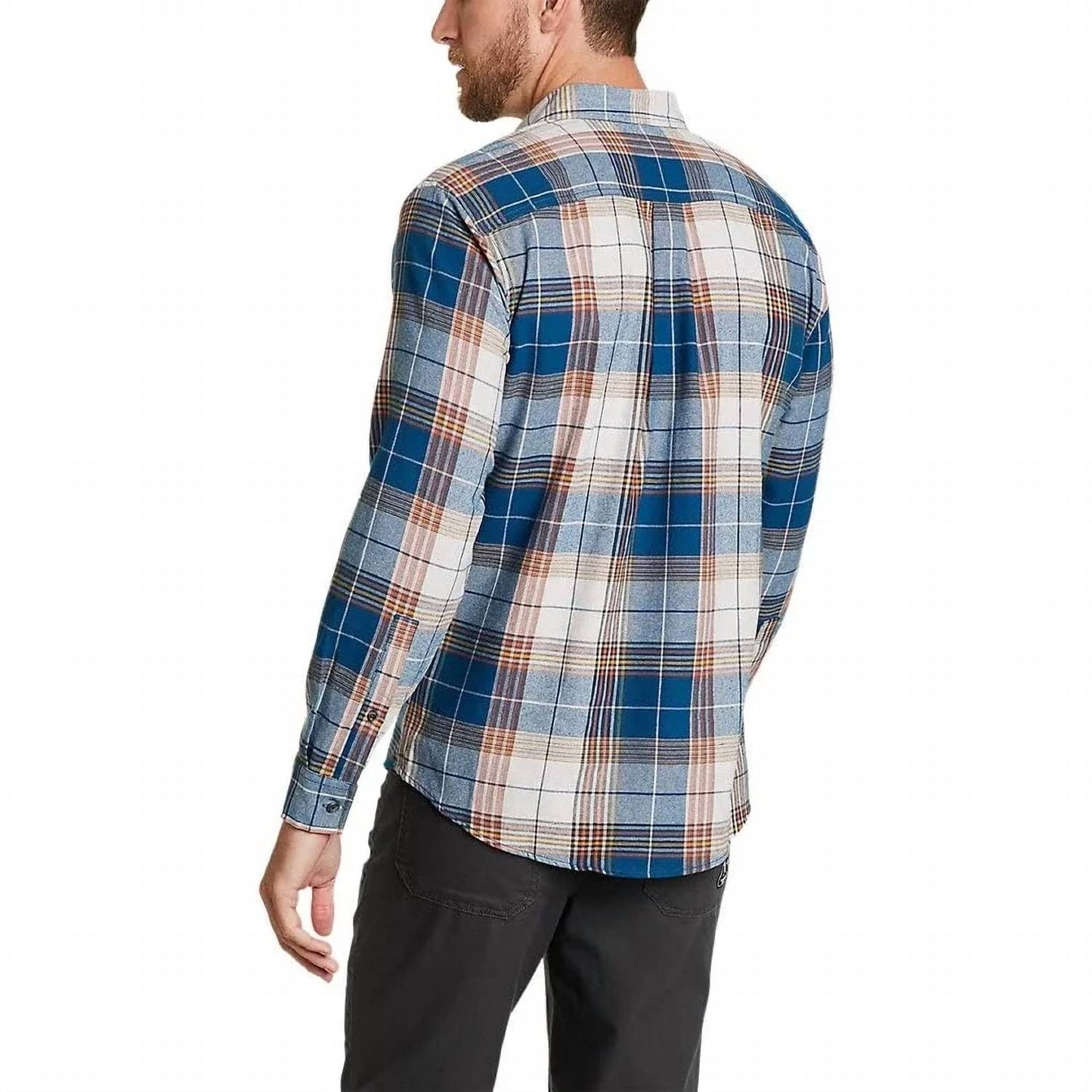 Cotton Field Flannel Button Down Shirt
