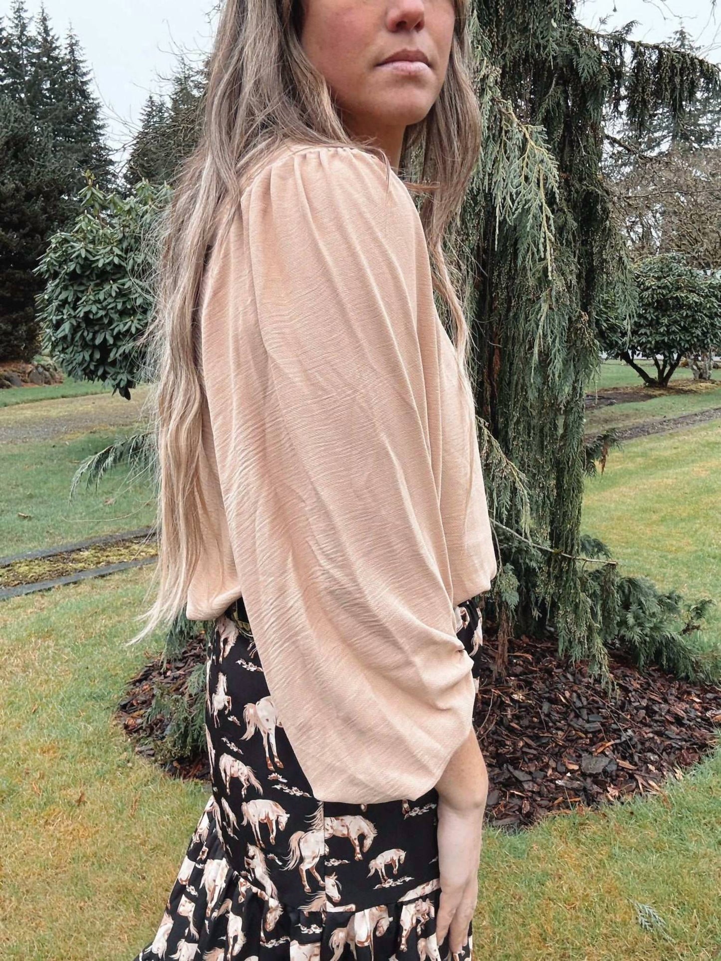 Wide Sleeve Top