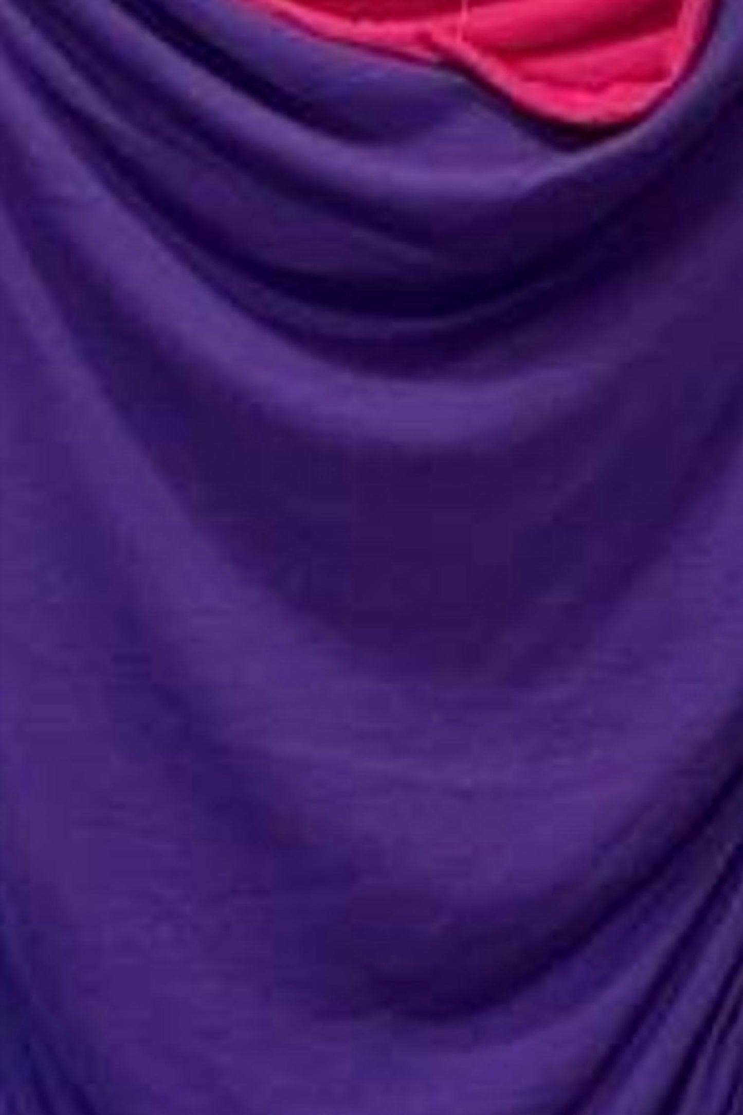 Women Knit Scrunch Cowl-Neck Blouse