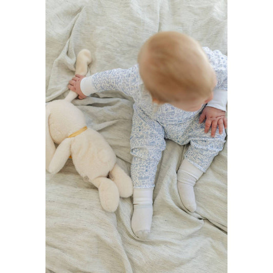 Kids' Seaside Zip Baby Onesie