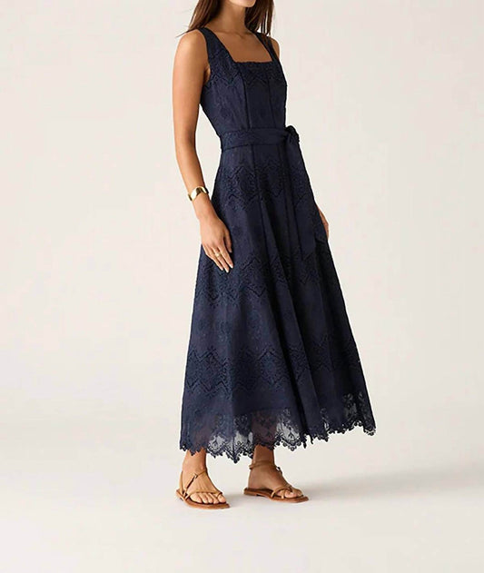 Mos the Label - Mariana Embroidery Midi Dress - Rack Hunt -