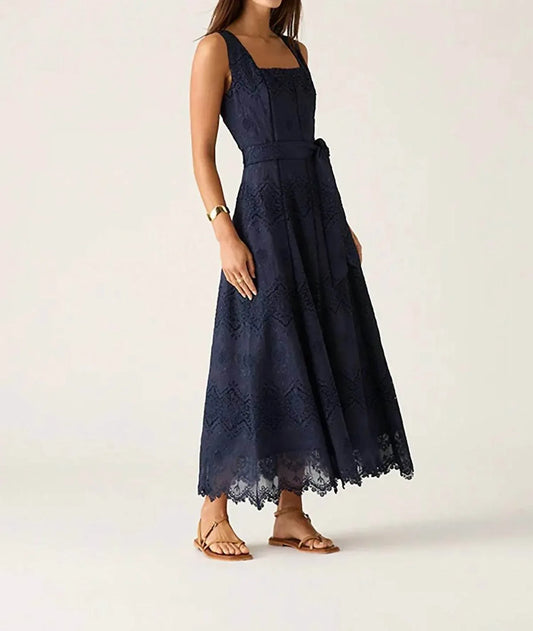 Mos the Label - Mariana Embroidery Midi Dress - Rack Hunt