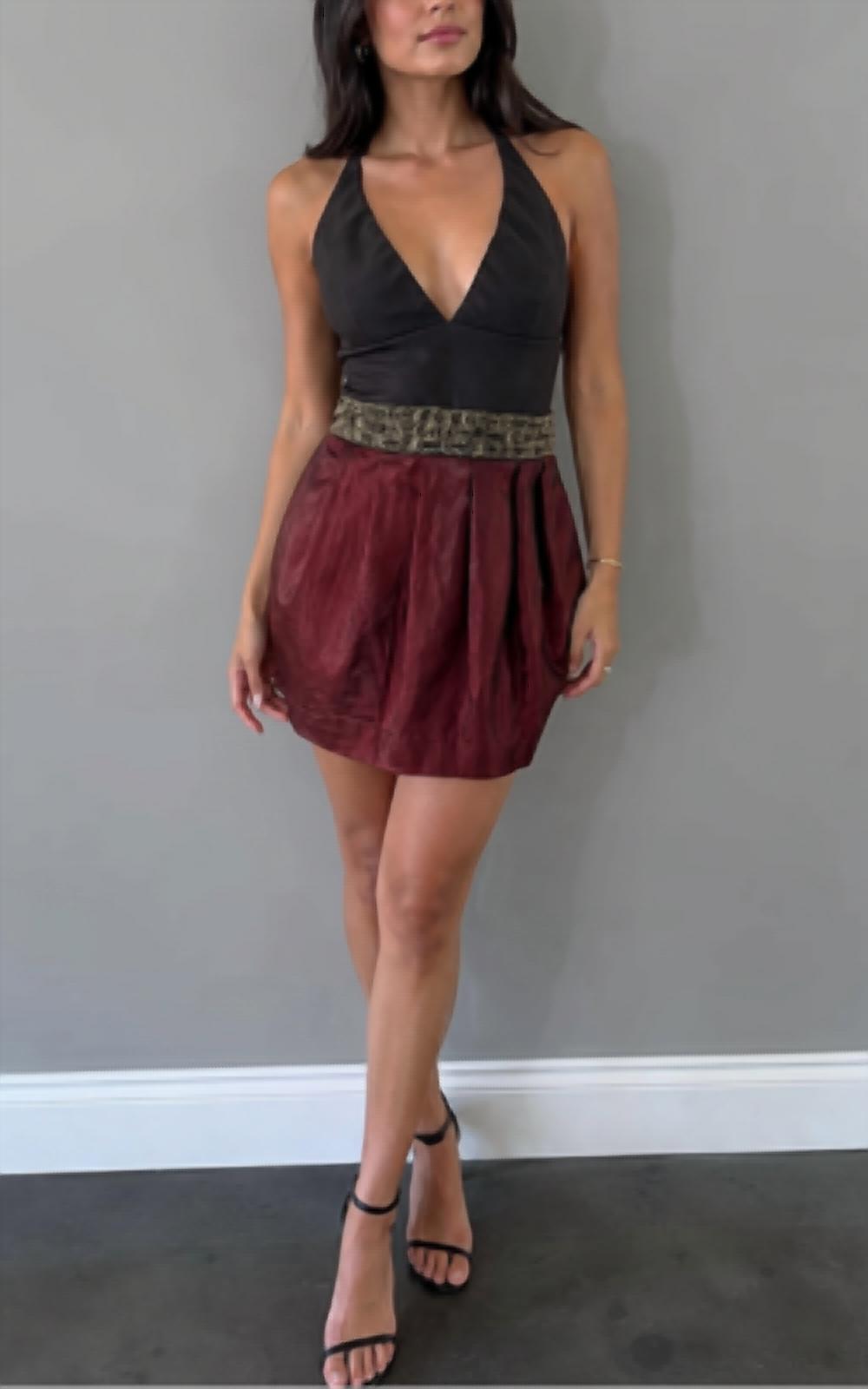 Beaded Mini Dress