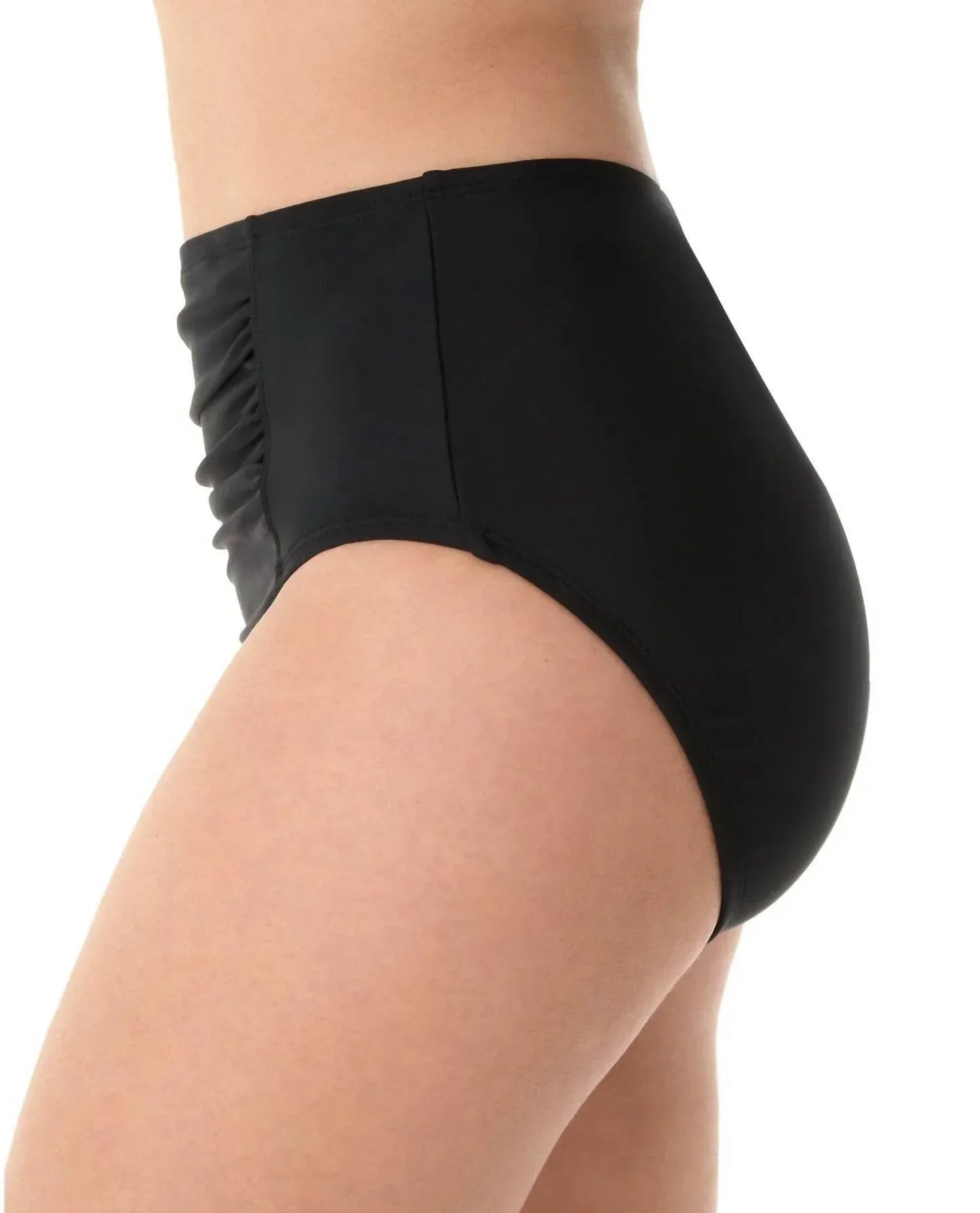 Shape Solver - Plus Size Shirred Tankini Bottom - Rack Hunt