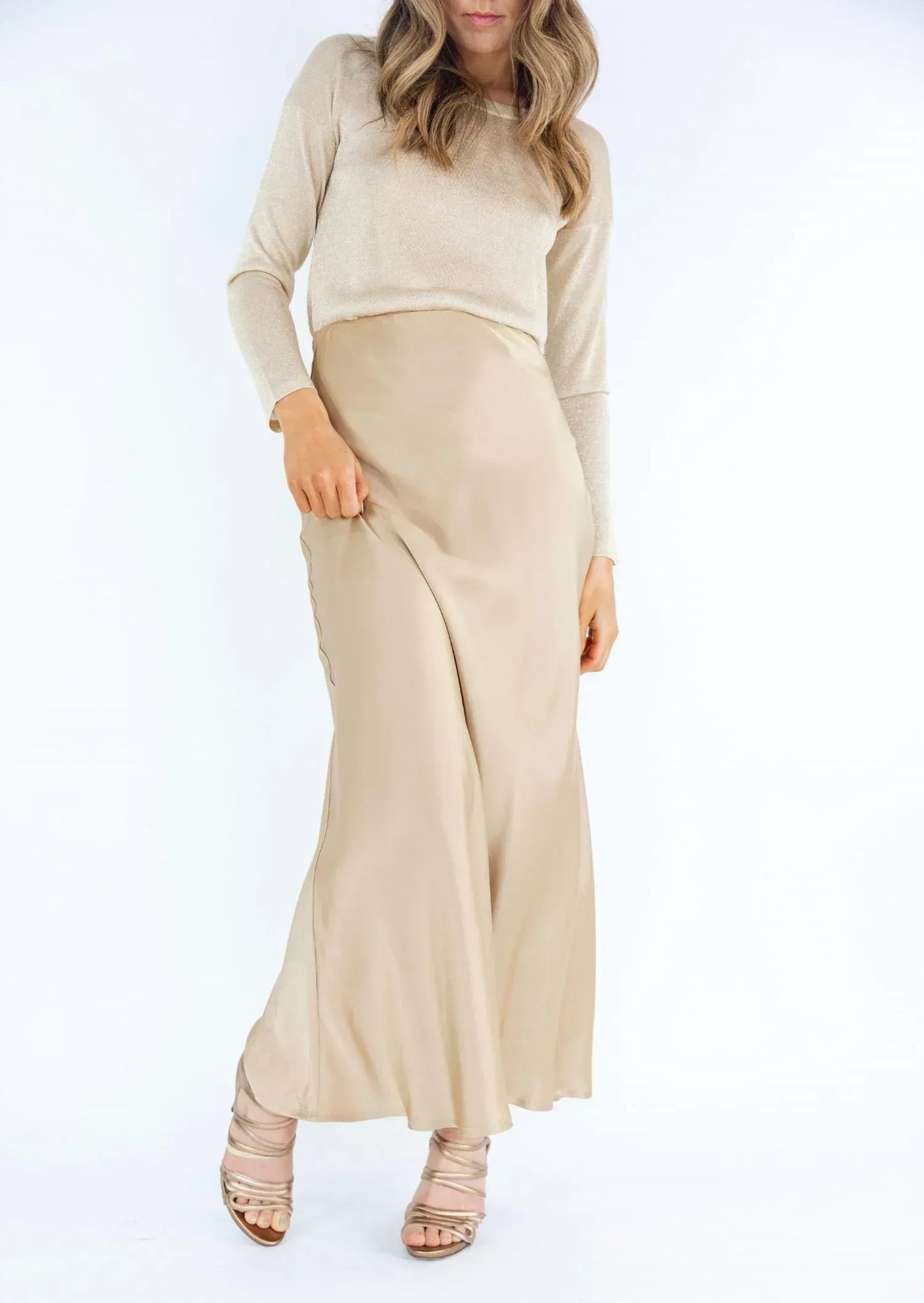 Maison Lurex - Gala Long Sleeve Top - Rack Hunt