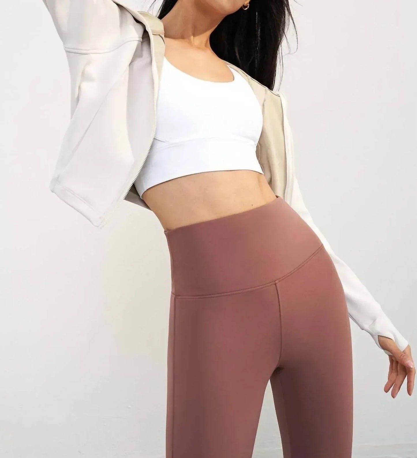 91thelabel - LuminaLuxe Fleece Active Jacket - Rack Hunt
