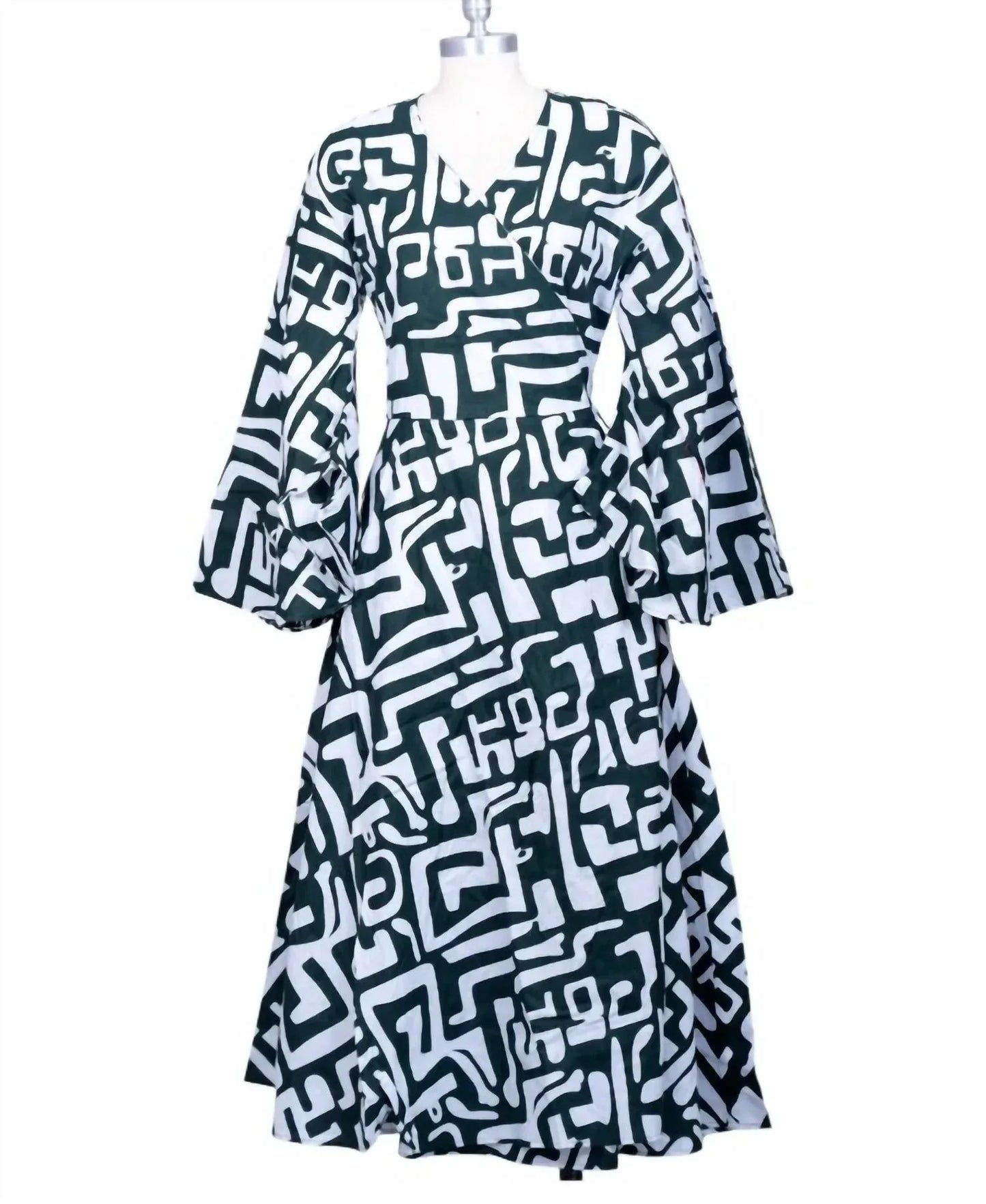 Kara Chic - Ankara Wrap Dress - Rack Hunt