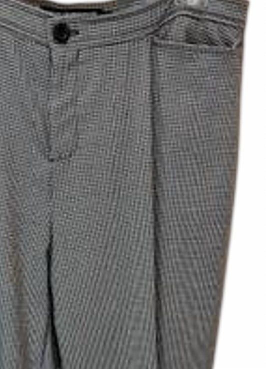 Women Houndstooth Straight Leg Pant
