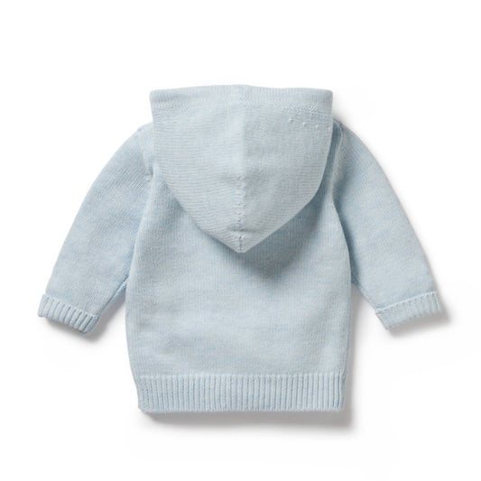 Boy's Knitted Zipped Sweater