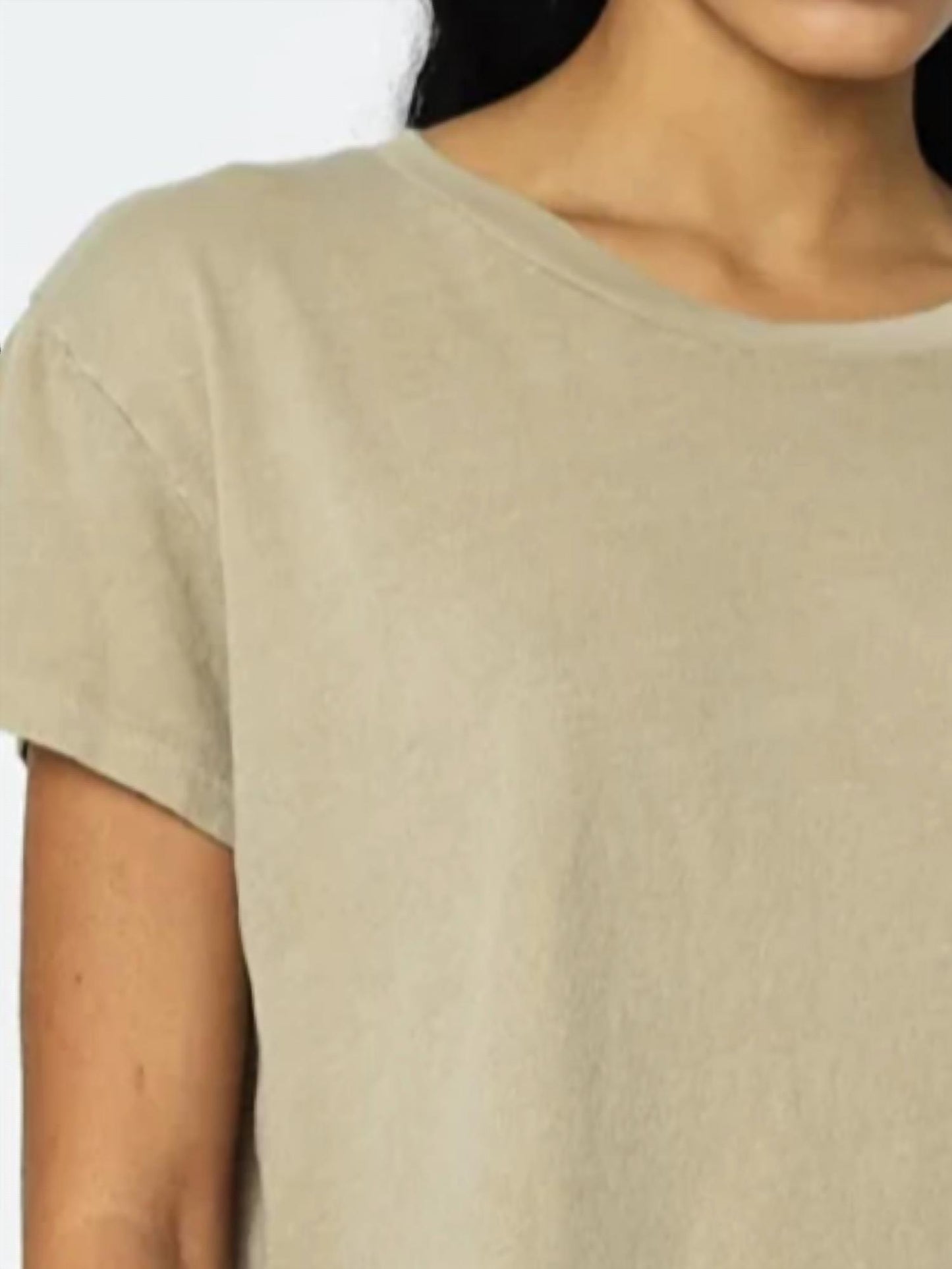 Jersey Cropped Tee
