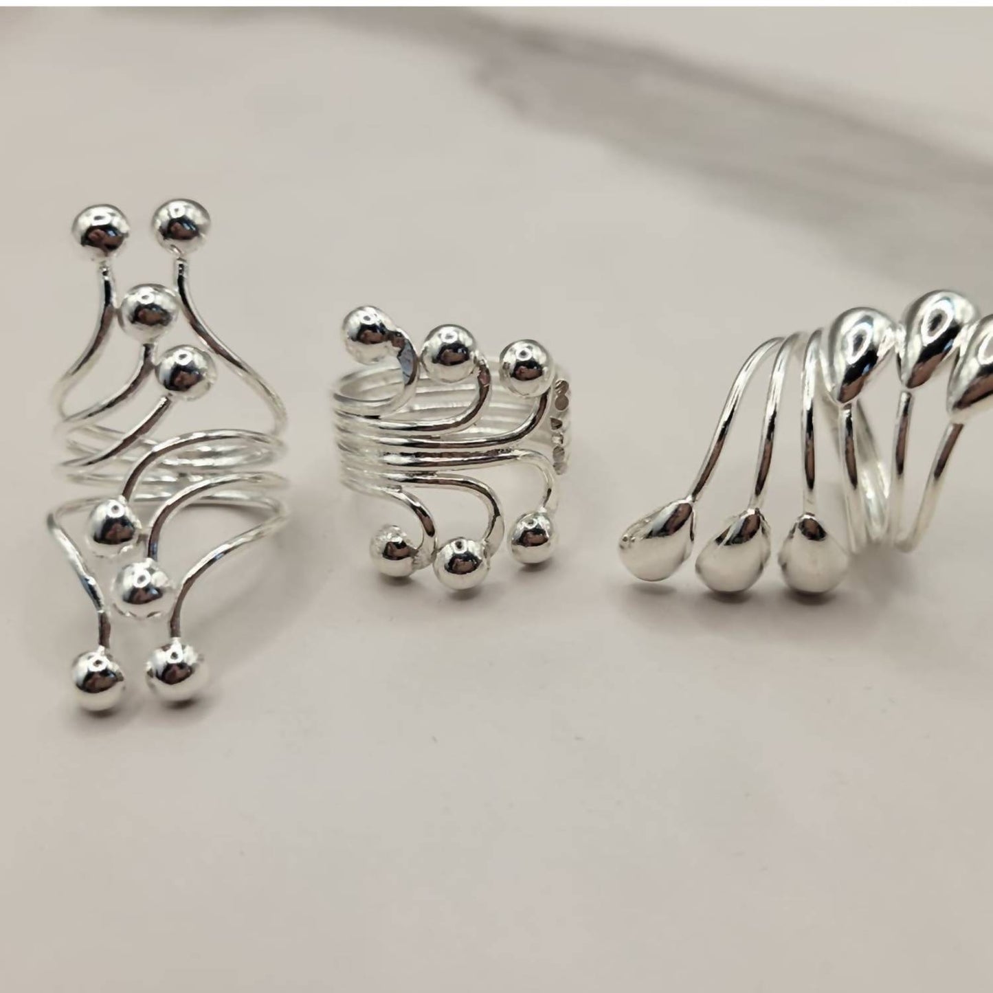 Women's Three-tier Drop Wrap Ring