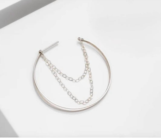 Sarah Briggs - Women's Kari Medium Hoop Earrings - Rack Hunt -