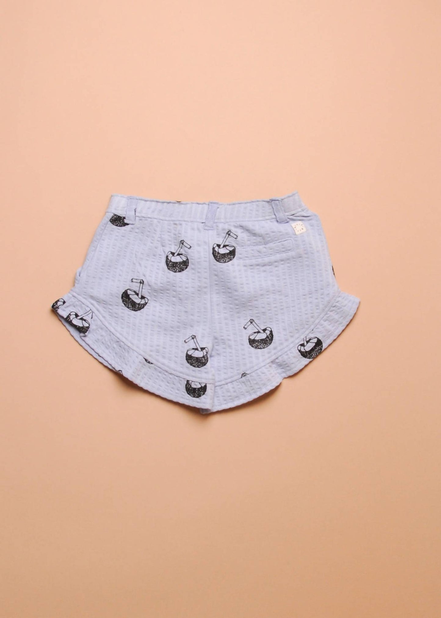 Girl's Coconut Ruffle Shorts
