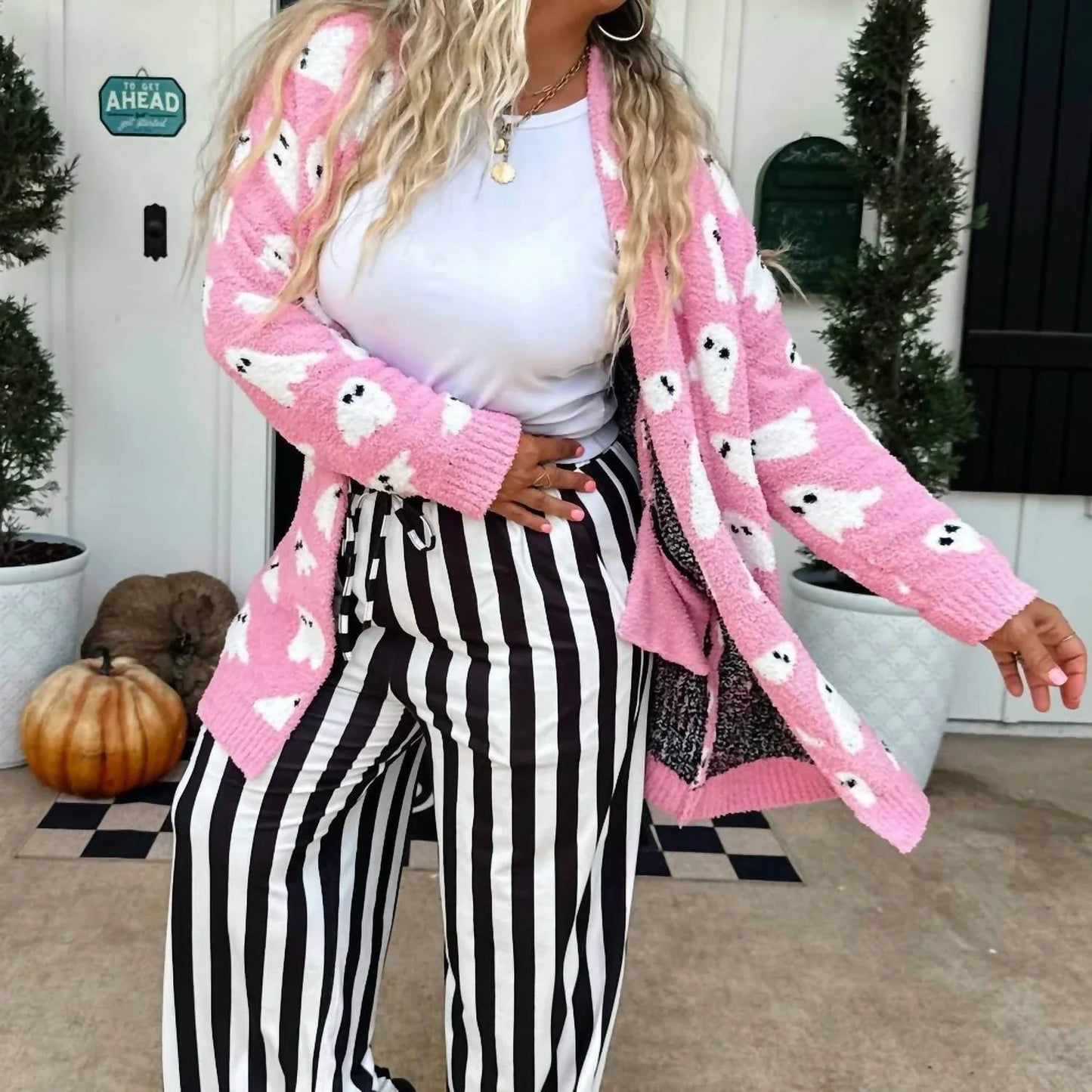 Blakely - The Cozy Cloud Halloween Super Soft Fall Cardigan - Rack Hunt