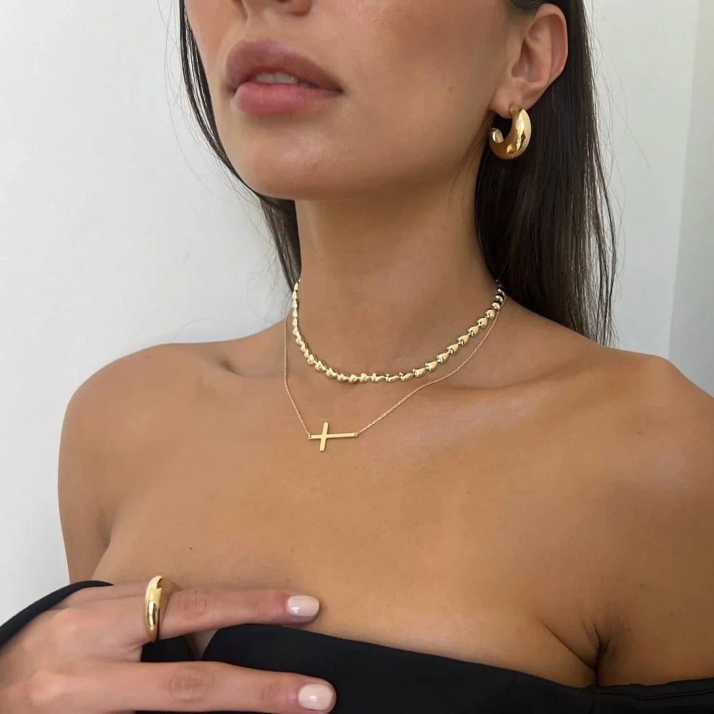 Women's Theresa Cross Necklace